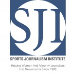 A picture of the Sports Journalism Institute logo